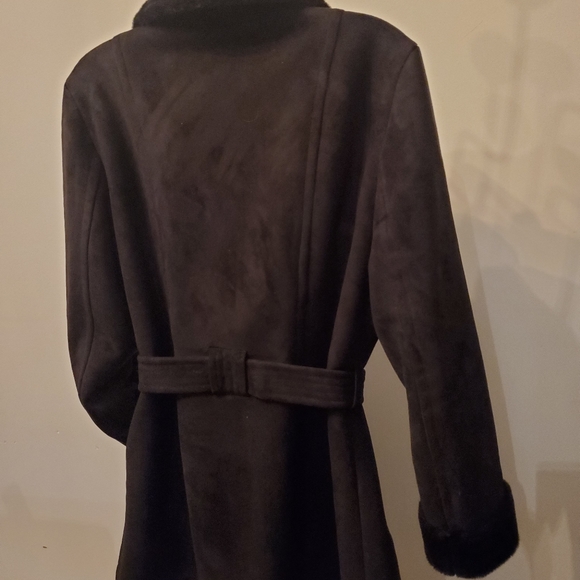 STUDIO LIz Claiborne belted coat - Picture 10 of 10